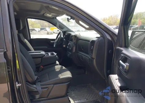 2021 Chevrolet Silverado 1500 4Wd Short Bed Custom Trail Boss from USA, damaged, VIN 1GCPYCEF1MZ271205